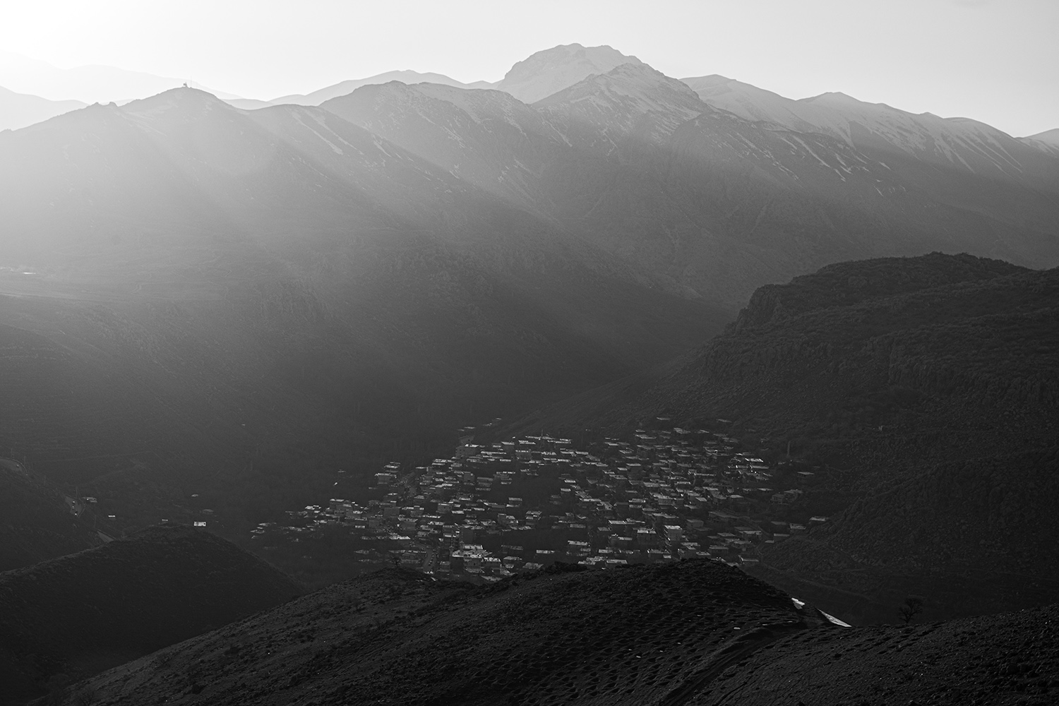 1 - A view of one of the most important border villages and the center of the smuggled sum.jpg