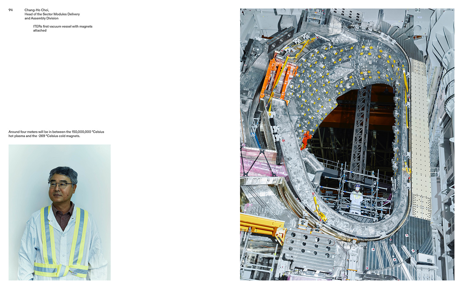4 - ITERs first vacuum vessel with magnets  attached - e9a8725b-4362-4a61-b214-90ff6b95268.jpg