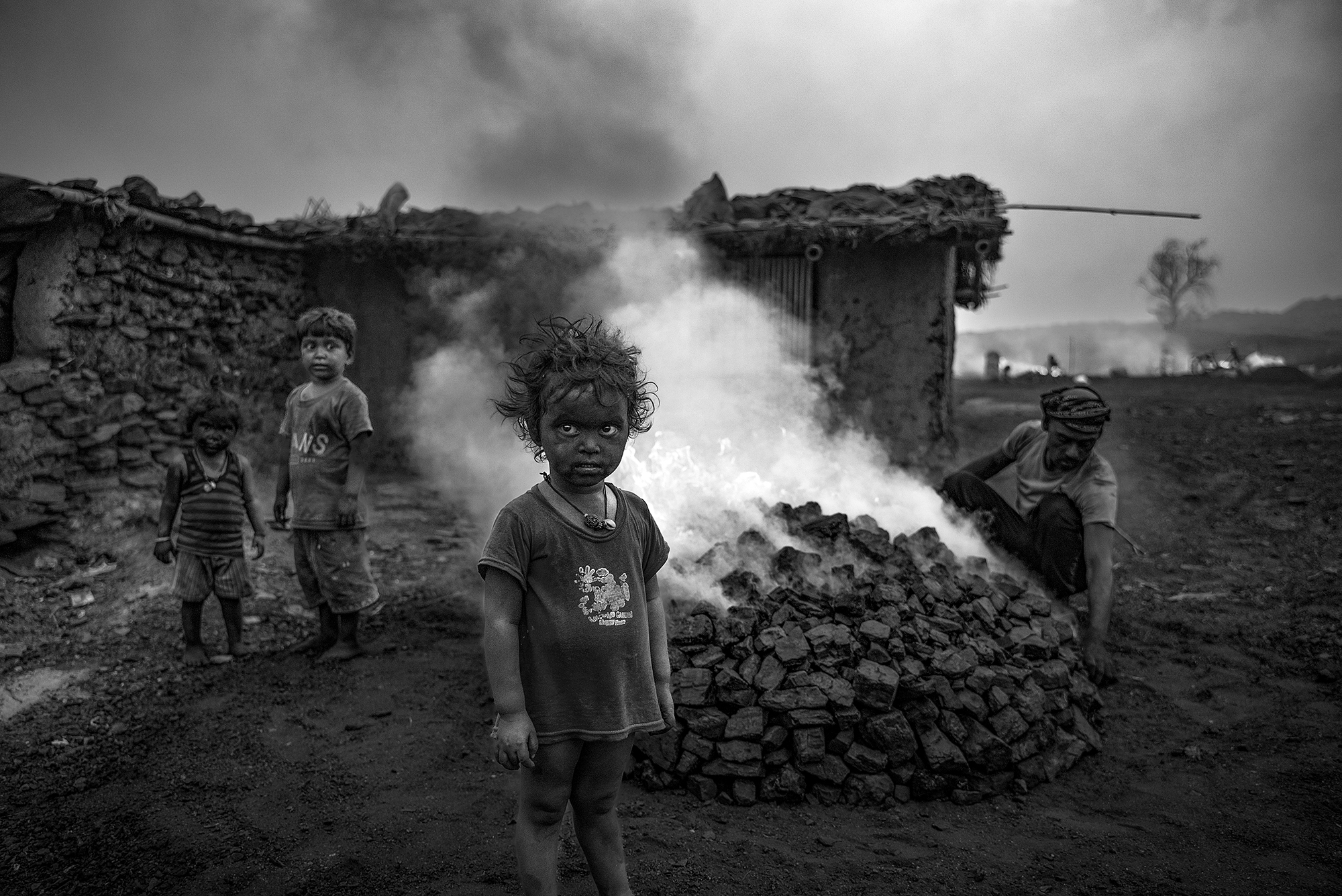 Children in Jharia’s coal mines lose childhood to smoke, fire, and endless survival.